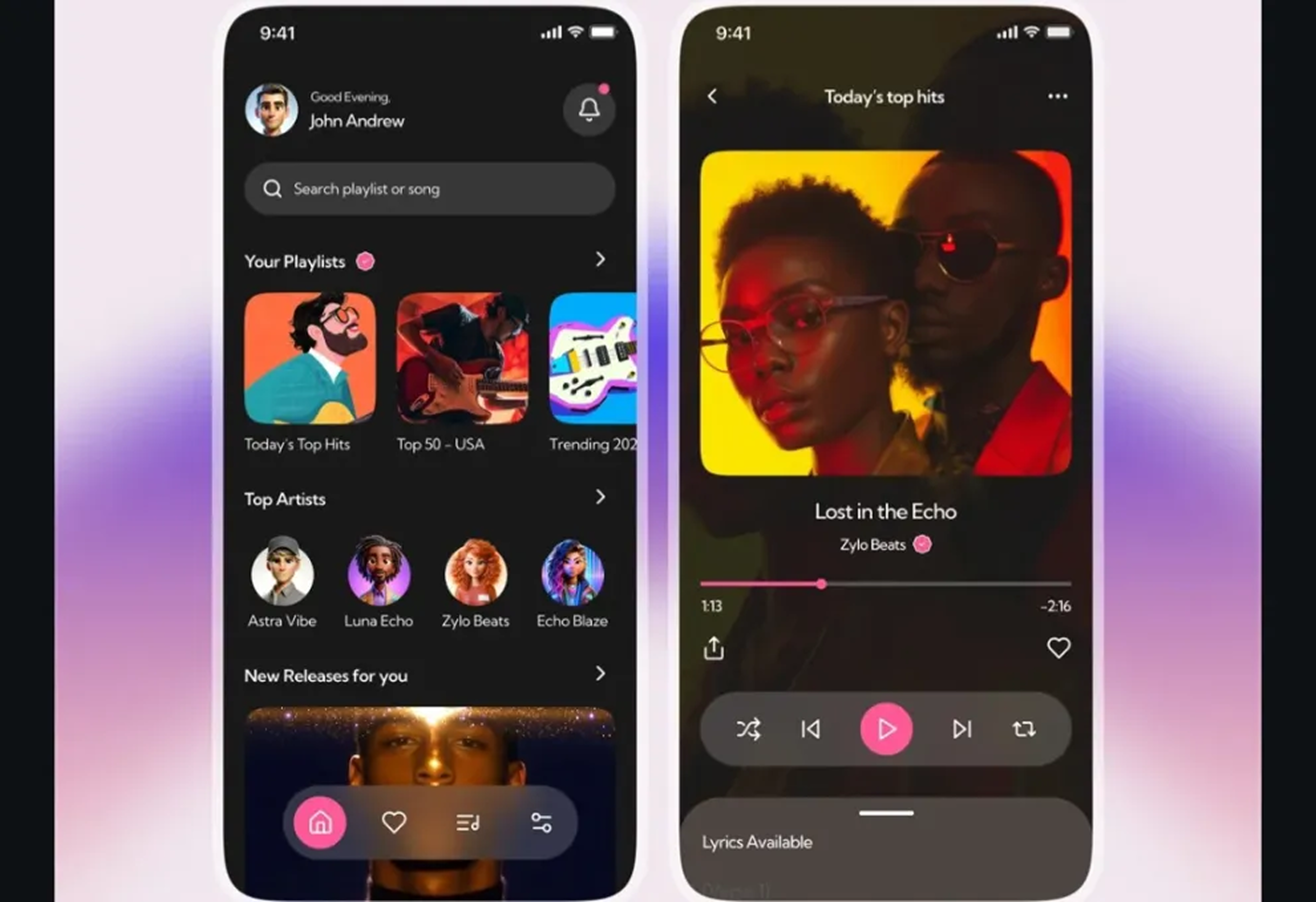 Music Streaming App