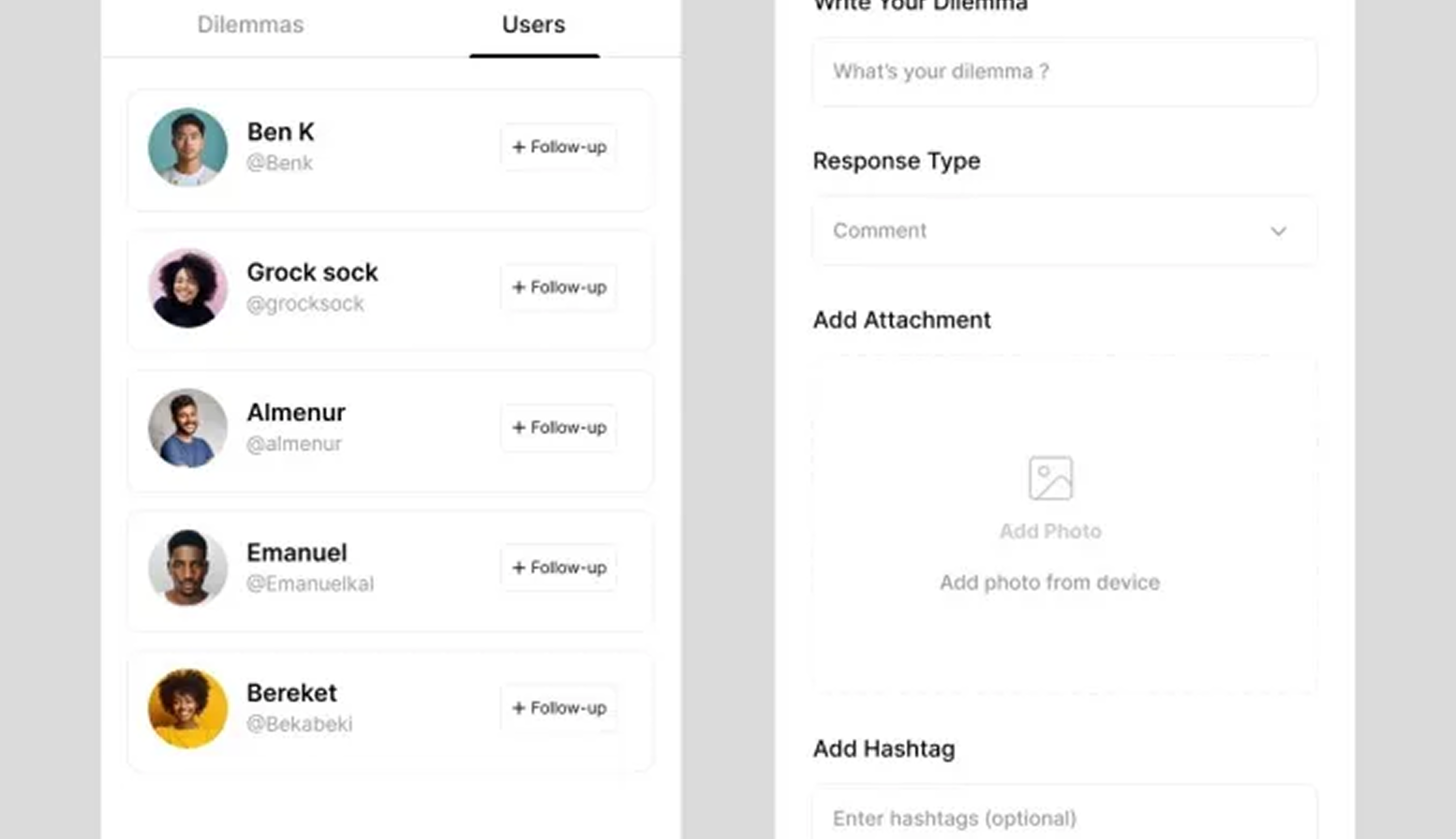 Social Community App